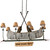 Personalized Wood Canoe 8-Light Chandelier
