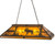 Amber Moose Oblong Pendant Light