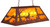 Amber Lakeside Deer Oblong Pendant Light