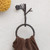 Pinecone Branch Towel Ring