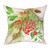 Holiday Berries Indoor/Outdoor Pillow - Square