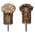 Antler Curtain Rod End - Set of 2