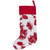 Red Pinecone Stocking