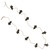 Pine Tree Metal Garland