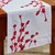 Red Winter Branch Table Runner - 36 Inch