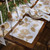 Golden Pine Branch Placemat - Set of 4