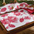 Red Pinecone Napkin - Set of 4