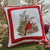 Red Bird Embroidered Pillow - Set of 2