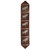 Moose Salt & Pepper Leather Table Runner - 120 Inch