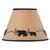 Wilderness Scene Embroidered Lampshade - 10 Inch