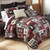 Bear Lodge Collage Quilt Bed Set - King