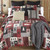 Bear Lodge Collage Quilt Bed Set - King