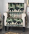 Black Bear Log Cabin Chair Cover