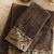 Western Paisley Chocolate Hand Towel