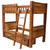 Barnwood Straight Leg Bunkbed - Full/Queen