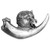 Bear and Claw Drawer Pull - Set of 2