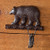 Bear Cast Iron Key Hooks