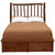 Hickory Platform Bed - Queen
