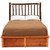 Hickory Platform Bed - Queen