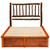Hickory Platform Bed - Full