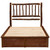 Hickory Platform Bed - Full