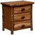 Hickory Octagon Nightstand