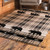 Bears & Arrows Beige Plaid Rug - 2 x 3 - OUT OF STOCK UNTIL 04/17/2024