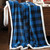 Blue Buffalo Check Throw - OUT OF STOCK UNTIL 06/10/2024