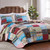 Bohemian Dream 3 Pc Quilt Bed Set - King