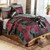 Boulder Bear Plaid Quilt Bed Set - King