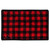 Buffalo Plaid Dog Blanket with Black Sherpa - Small/Medium