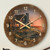 Cabin Comforts Wall Clock