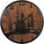 Cabin Scene Clock