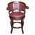 Cardenal Barstools - Colonial Red - Set of 2