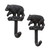 Cast Iron Bear Hooks - Set of 2