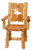 Log Cut-Out Arm Chair - Loon