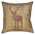 Deer Calico 20 x 20 Outdoor Pillow