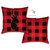 Deer Plaid Pillow