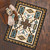 Double Cross Blue Rug - 5 x 8