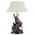 Elk Mates Black Forest Table Lamp