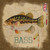 Fish & Tackle - Bass Canvas Art