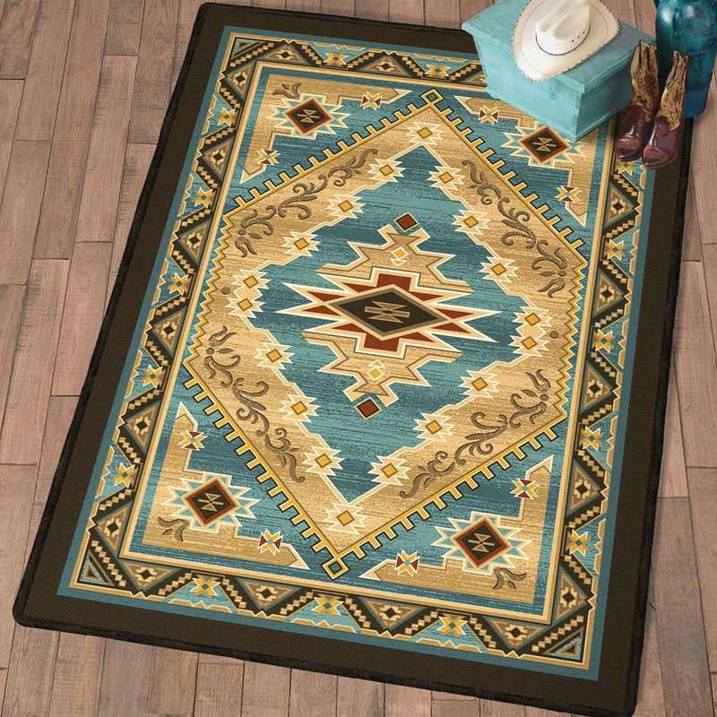 Gold Rush Canyon Rug - 5 x 8