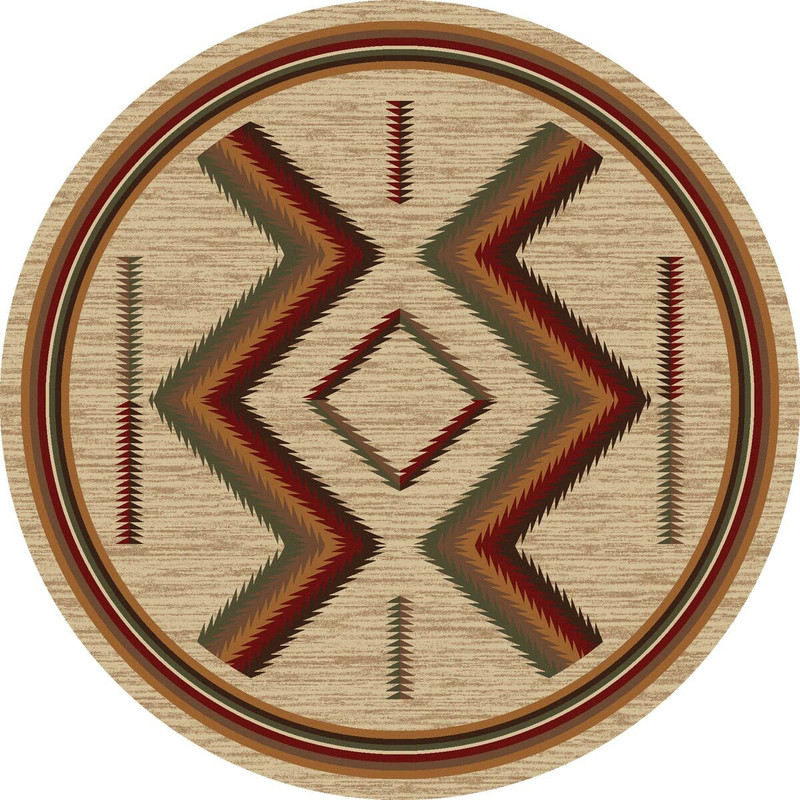 Grand Canyon Sierra Rug - 8 Ft. Round