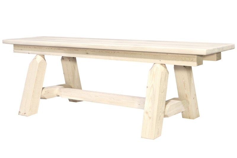 Homestead 6' Plank Bench - Lacquered