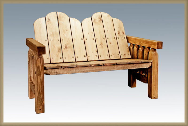 Homestead Deck Bench - Exterior Stain