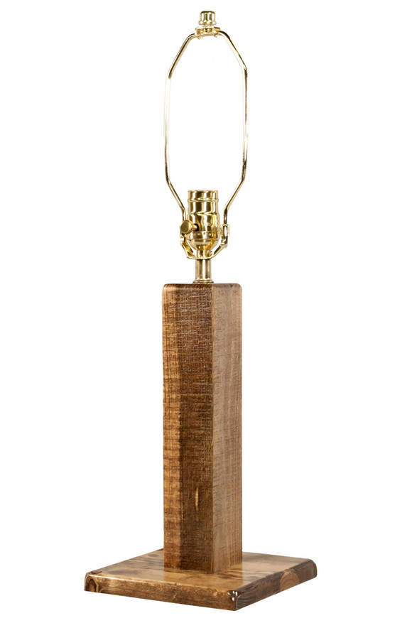 Homestead Table Lamp - Stained & Laquered