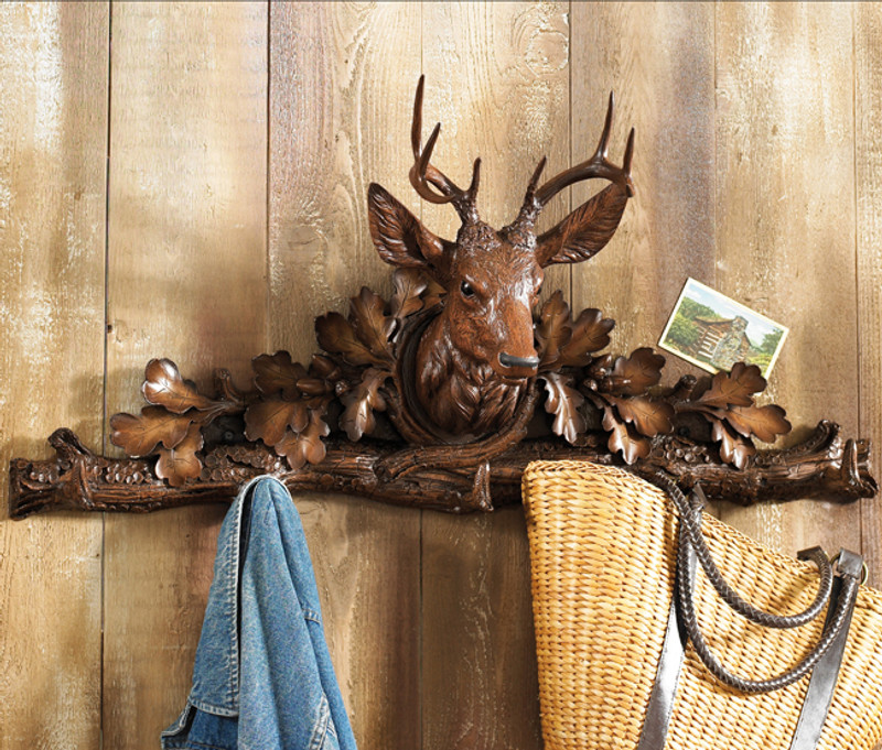 Black Forest Stag Coat Rack