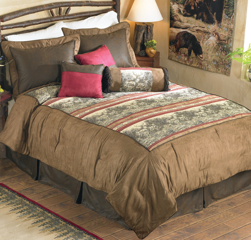 Woodland Deer Bed Set - Queen