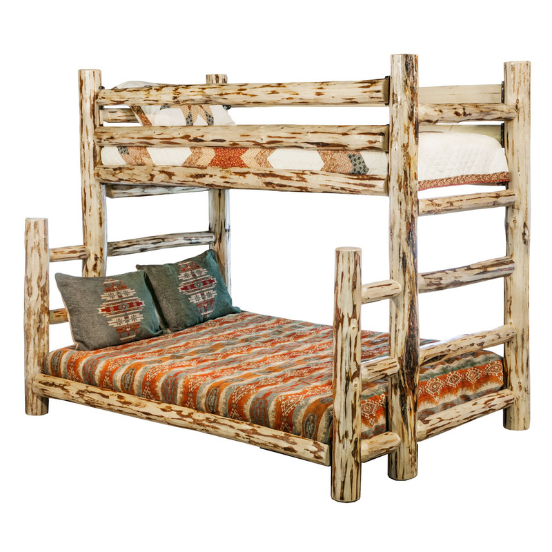 Montana Twin/Full Bunk Bed - Lacquered