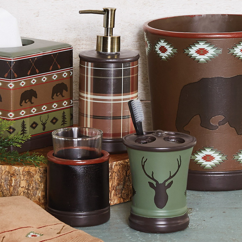 Native Wildlife Bathroom Set (3pcs)